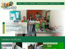 Tablet Screenshot of calcado.pe.gov.br