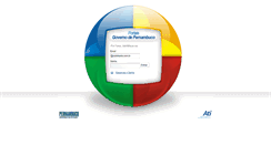 Desktop Screenshot of portaisgoverno.pe.gov.br