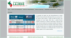 Desktop Screenshot of lajedo.pe.gov.br