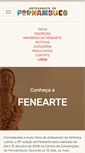 Mobile Screenshot of fenearte.pe.gov.br