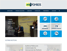 Tablet Screenshot of cvpombos.pe.gov.br