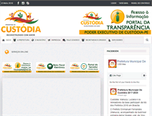 Tablet Screenshot of custodia.pe.gov.br