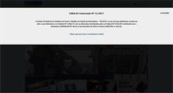 Desktop Screenshot of ipem.pe.gov.br