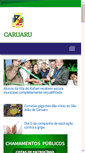 Mobile Screenshot of caruaru.pe.gov.br
