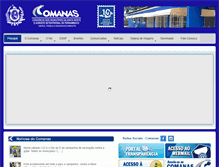 Tablet Screenshot of comanas.pe.gov.br