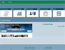 Tablet Screenshot of abreuelima.pe.gov.br