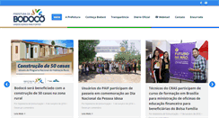 Desktop Screenshot of bodoco.pe.gov.br