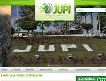 Tablet Screenshot of jupi.pe.gov.br