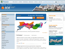 Tablet Screenshot of bde.pe.gov.br