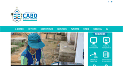 Desktop Screenshot of cabo.pe.gov.br