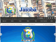 Tablet Screenshot of jatoba.pe.gov.br