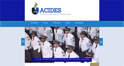 Desktop Screenshot of acides.pe.gov.br
