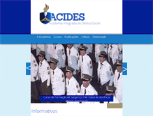 Tablet Screenshot of acides.pe.gov.br
