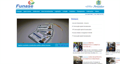 Desktop Screenshot of funase.pe.gov.br