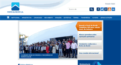 Desktop Screenshot of portodorecife.pe.gov.br