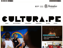 Tablet Screenshot of fundarpe.pe.gov.br